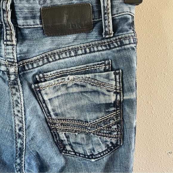 BKE Aiden Bootleg Jeans size 27 regular distressed - Picture 7 of 14